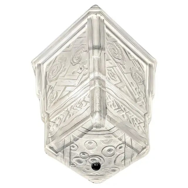 1930s French Art Deco Flush Mount by Sabino For Sale In New York - Image 6 of 10