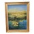 1980s Large Minimalist Oil Painting, Framed For Sale