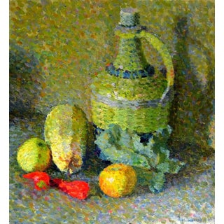 Antique Still Life Oil Painting, Soviet Ukrainian Art 41-37 For Sale