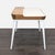 Herman Miller Herman Miller Airia Modern Walnut and White Writing Desk With Drawer For Sale - Image 4 of 8