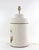 Metal Late 20th Century Vintage Hand-Painted British Tea Caddy Table Lamp For Sale - Image 7 of 10