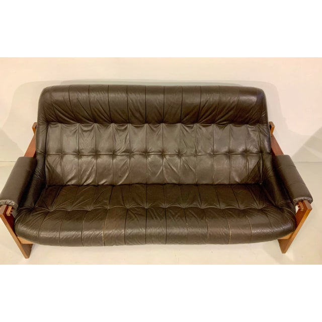 1970s Percival Lafer MP-91 Earth Lounge Sofa Set, 1970s, Brazil, Set of 4 For Sale - Image 5 of 18