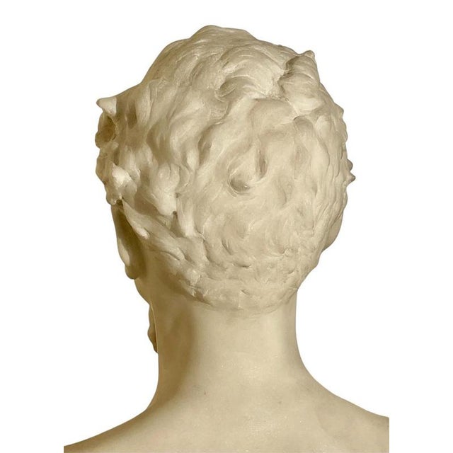 Joseph Hugues Fabisch Bust in Marble by J. Cozlin For Sale - Image 6 of 9