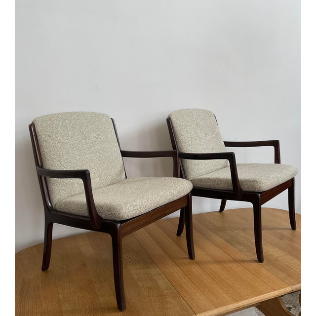 Bring a masterful blend of Danish heritage and modern luxury into your home with this exceptional, pair of "Senator"...