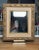 French Provincial French Provincial Bronze Finish and Matted Accent Wood Wall Mirror For Sale - Image 3 of 12