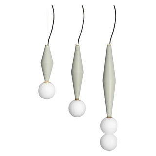 Gamma Lamps by Mason Editions, Set of 3 For Sale