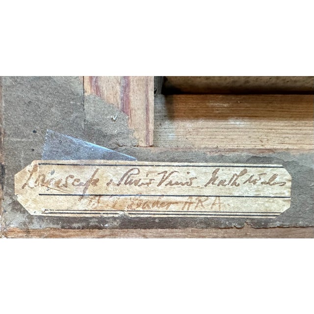 Mid 19th Century 19th Century Benjamin William Leader Ra on the Way to Conwy North Wales, Oil on Canvas, Framed For Sale - Image 5 of 5