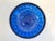 Glass 1980s Cobalt Art Glass Centerpiece Bowl by Ian Forbes, Signed For Sale - Image 7 of 8