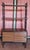 Mid-Century Modern Shelf Bookcase with Sliding Doors For Sale - Image 6 of 7