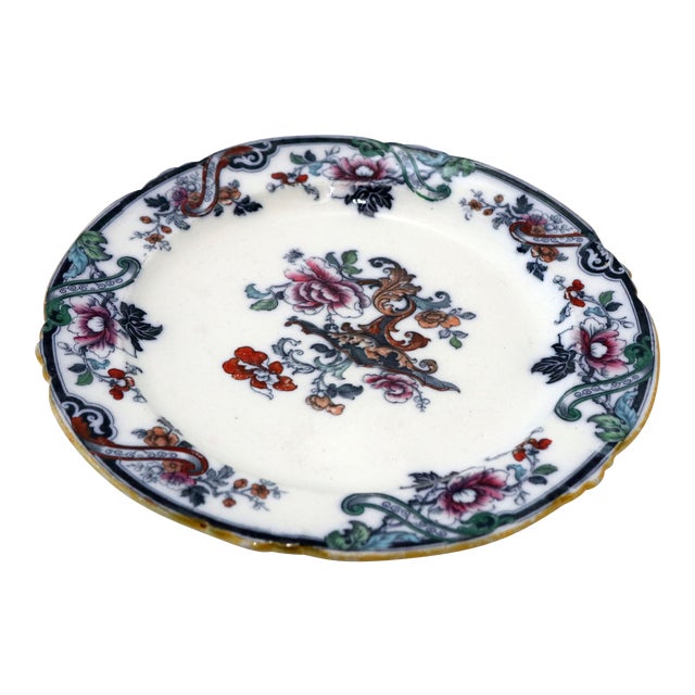 Cauldon English Platter with Fluted Edges For Sale