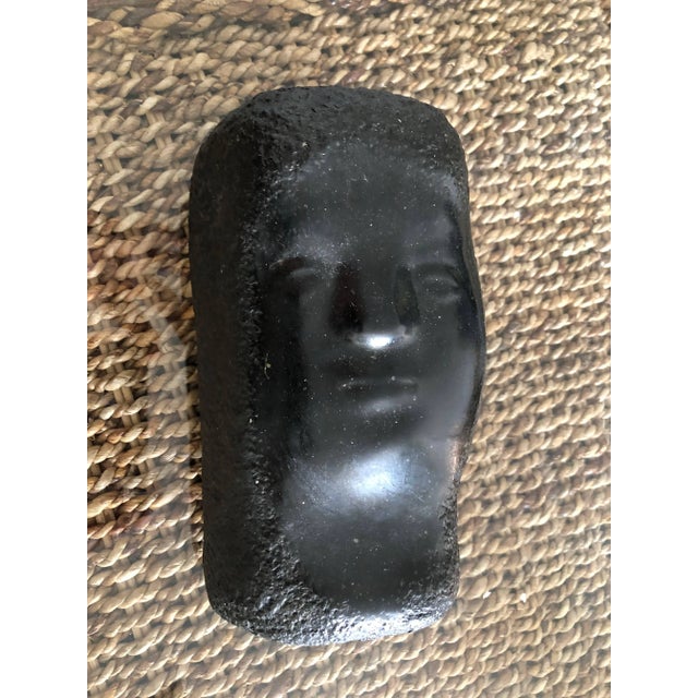 Black Mid 20th Century Chaim Gross Belgian Marble Jewish American Modernist Sculpture For Sale - Image 8 of 10