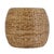 Spritely Home Accent Furniture Portofino 22 in. W Water Hyacinth & Rattan Accent Stool, Natural For Sale - Image 4 of 6