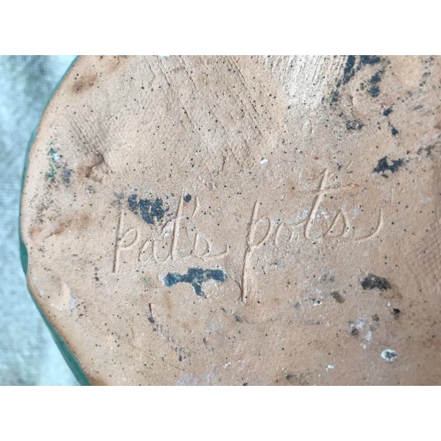 Vintage Handcrafted Ceramic Bowl For Sale - Image 9 of 12