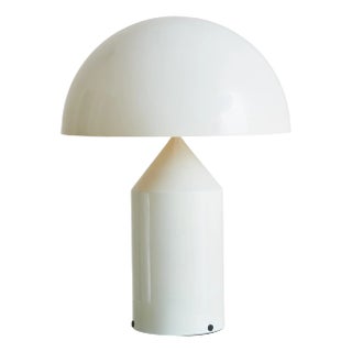 Cream 'Atollo 237' Mushroom Lamp by Vico Magistretti for Oluce, Italy 1977 For Sale
