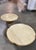 1970s Pair of 1970s Italian Travertine Sculptural Scalloped Pedestal Tables, 27.75" For Sale - Image 5 of 18