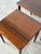Rosewood Nesting Tables Set of 3 With Slim Tapered Legs Vintage Mid-Century Modern 1960s For Sale - Image 4 of 11