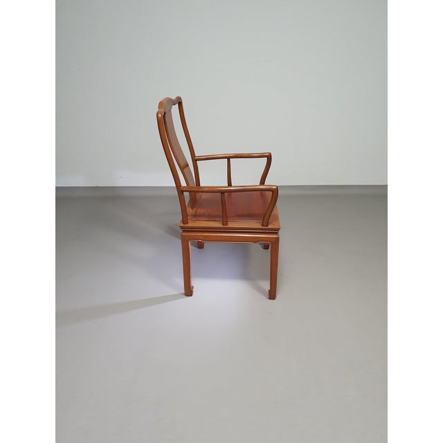 Brown Vintage Chinese Ming Rosewood Chair For Sale - Image 8 of 18