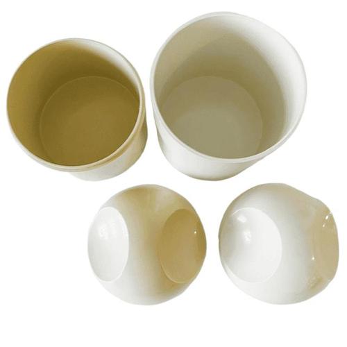 Vintage Space Age Plastic Bathroom Storage Boxes by Makio Hasuike for Gedy, Set of 2 For Sale - Image 6 of 10