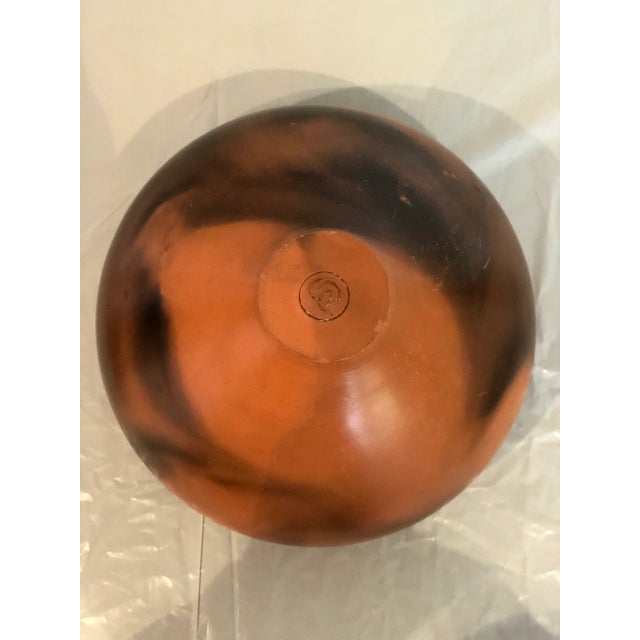 Late 20th Century Artist Signed Pottery Vase For Sale - Image 9 of 12