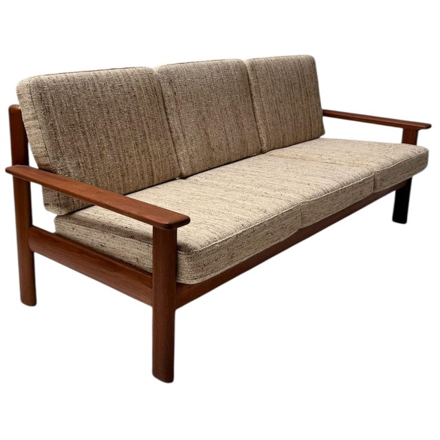 Mid-Century Modern Mid-Century Modern Antimott Three-Piece Sofa by Walter Knoll & Wilhelm Knoll, 1960s For Sale - Image 3 of 15