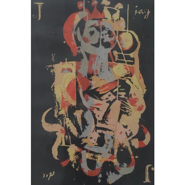Hardy Strid, Joker I, 1966 Color lithography Number 14/44 This work is signed by the artist and has an individual...