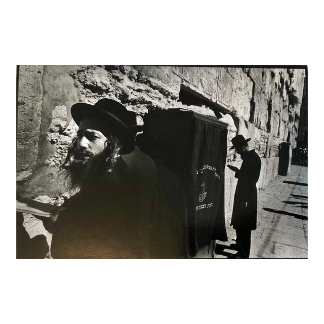 Richard Gordon, Jerusalem 1967 Vintage Silver Gelatin Photograph Western Wall Kotel Hamaaravi, 1967 For Sale