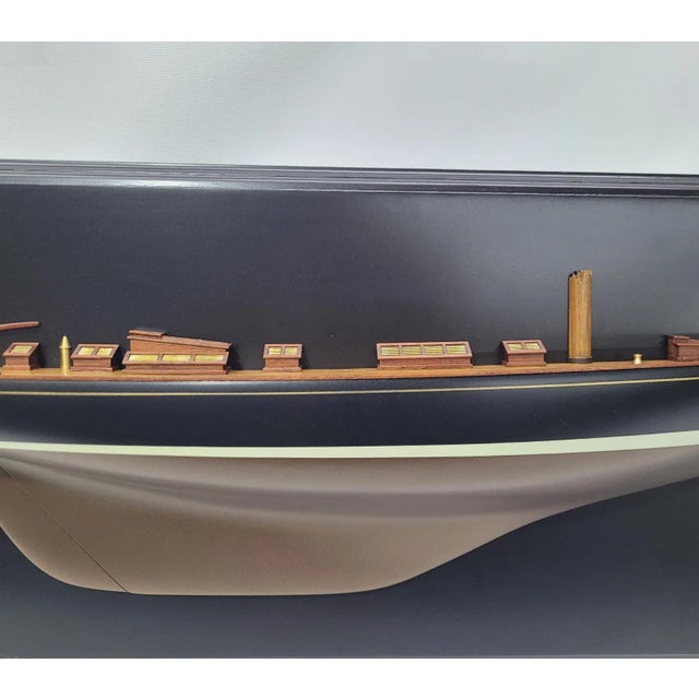 Half Model of the King’s Yacht Britannia For Sale - Image 9 of 12