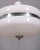 1970s Vintage Italian White Plastic Pendant, 1970s For Sale - Image 5 of 10