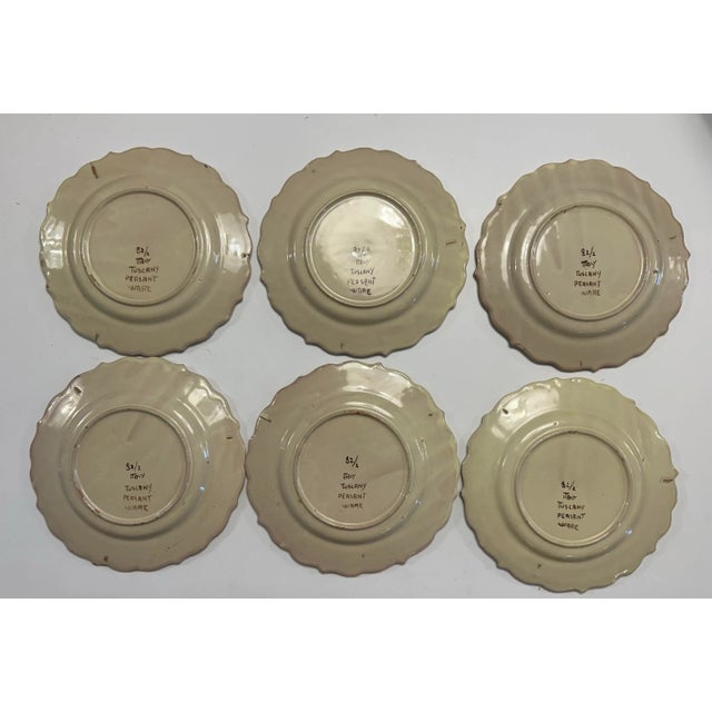 This set of Tuscany Peasant Ware plates has such character and is a great addition to a dining room. Hand-painted and...