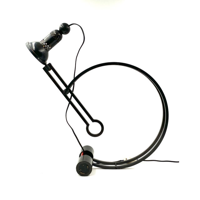 Charles Martin, Pendulum Table Lamp, Woka Austria 1970s For Sale - Image 4 of 13