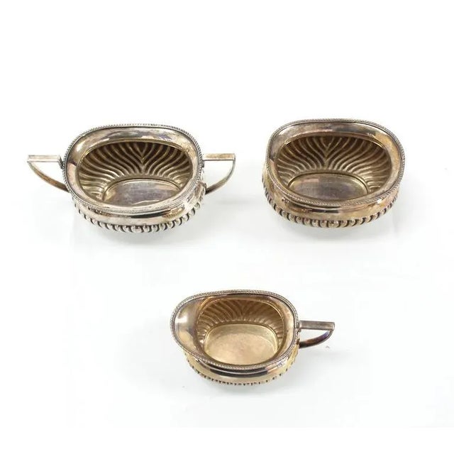 Vintage English Silver Plated Sheffield Tea or Coffee Set of 6 For Sale - Image 9 of 10