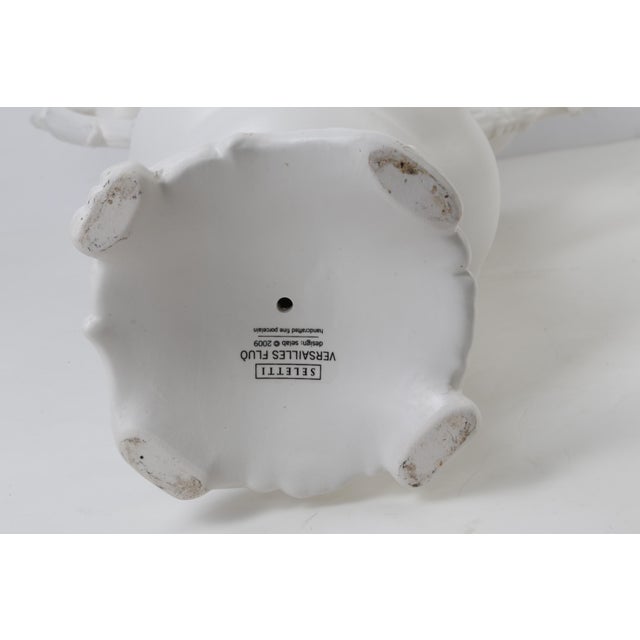 Seletti Versailles Fluo White Porcelain Urn Vase by Selab, Italy 2009 For Sale - Image 9 of 9