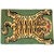 Persian Tibetan Tiger Hunting Shape Persian Rug - Fern Green 3x5 For Sale - Image 3 of 3