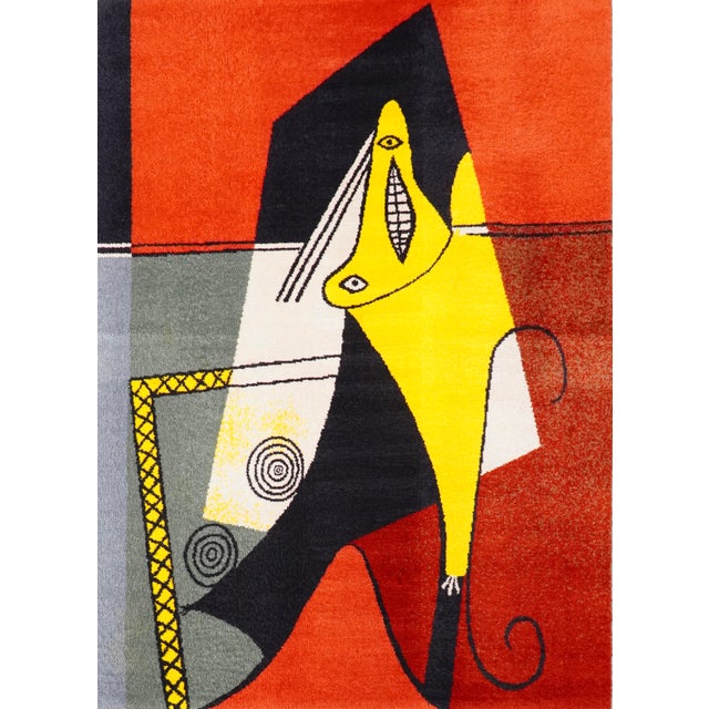 Large Wool Rug with La Figura by Pablo Picasso Motif from Desso, Netherlands, 1990s For Sale - Image 9 of 9