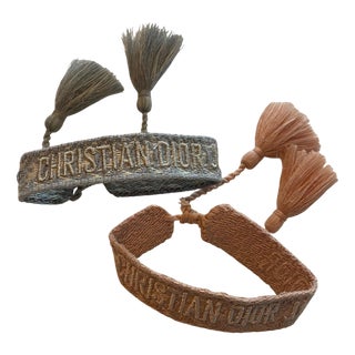 Jadior Bracelets from Christian Dior, Set of 2 For Sale