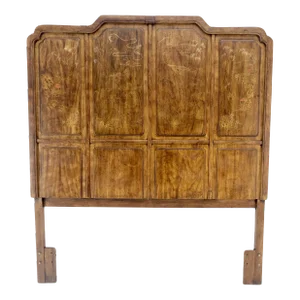American of Martinsville Painted Decorated Queen Size 68" Tall Headboard Bed MNT