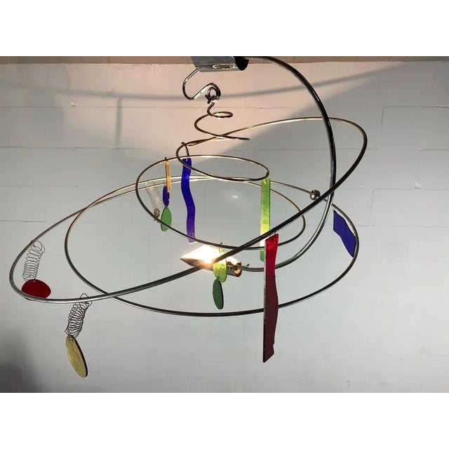 Italian Melissa Sibilla Chandelier by Toni Cordero for Artemide, 1990s For Sale - Image 3 of 13