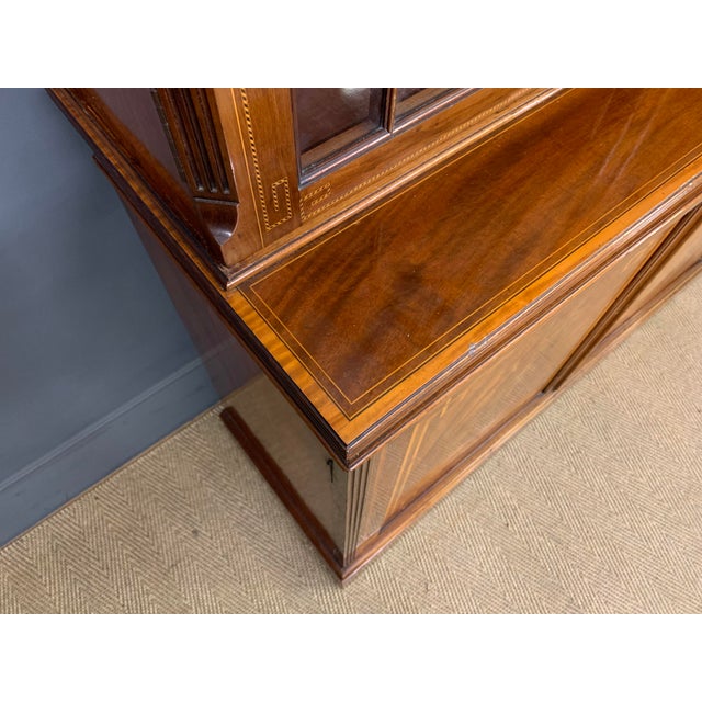 Mahogany Bookcase from Edwards & Roberts, 1900s For Sale - Image 12 of 18