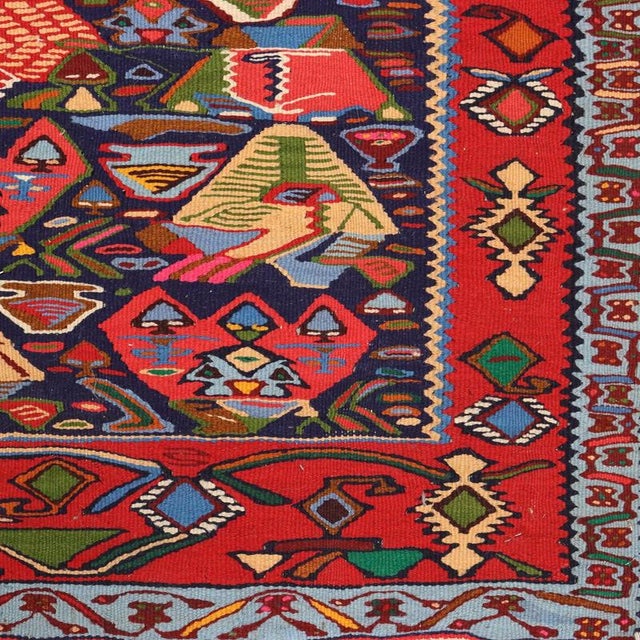Kilim Rug in Wool, Turkey For Sale - Image 5 of 8