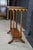 Antique Victorian Eastlake 2 Tier Walnut Hall Side Table Sawtooth Apron 25" For Sale - Image 9 of 18