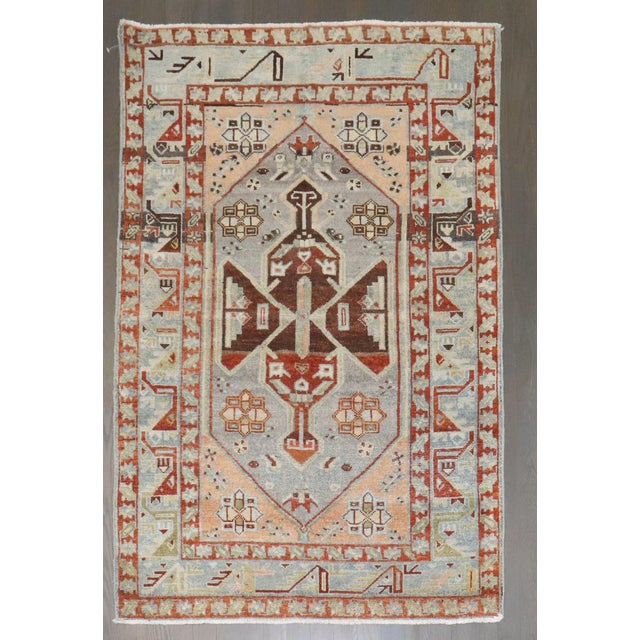 A Small size Persian Malayer rug from the 2nd quarter of the 20th century Details rug no. j3915 size 3' 2" x 4' 6" (97 x...