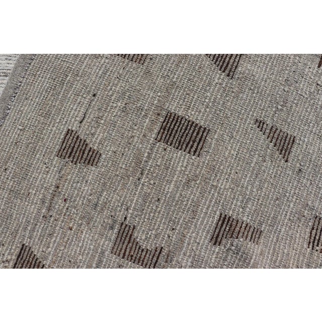 Modern Rug in Moroccan Style by Keivan Woven Arts 9'2 X 11'10 For Sale - Image 12 of 12