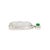 Gender: Ladies Metal Type: 18K White Gold Length: 1.25 inches Width: 12.95 mm Weight: 3.16 grams Ladies 18K white gold...
