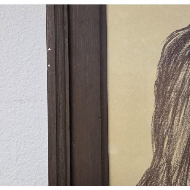 Drawing/Sketching Materials 1980s Steve LeBailly Signed Chief Sealth Limited Edition Print #25/2000 For Sale - Image 7 of 7