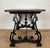 Baroque 1930s Spanish Baroque Style Side Table with Floral Marquetry Top and Ebonized Base For Sale - Image 3 of 13