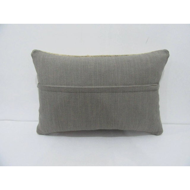Traditional Ivory Decorative Pillow Cover For Sale - Image 3 of 4