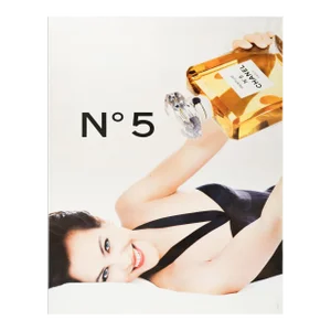 1993 Original French Perfume Poster - Chanel N.5 (Carole Bouquet)
