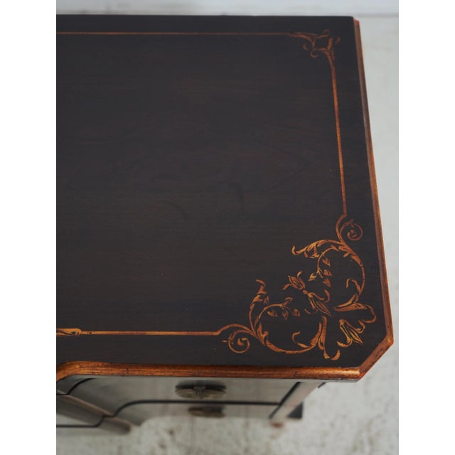 John Widdicomb Neoclassical Paint Decorated Commode Chest For Sale - Image 11 of 12