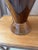 Mid-Century Modern 1950s Mid-Century Modern Drip Glazed Table Lamp For Sale - Image 3 of 6