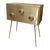 Brass & Wood Console, 1980s For Sale - Image 6 of 9